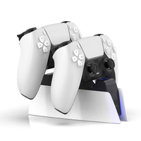 Podwójny szybka ładowarka do PS5 kontroler bezprzewodowy rodzaj USB C podstawka ładująca stacja dokująca dla Sony PlayStation5 Joystick Gamepad nowy 2